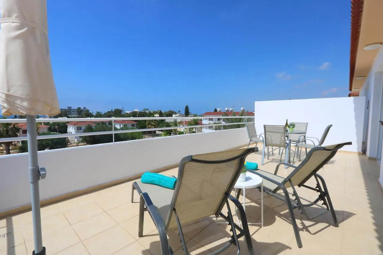Nissi 3 Amazing Sea View Apartment Ayia Napa